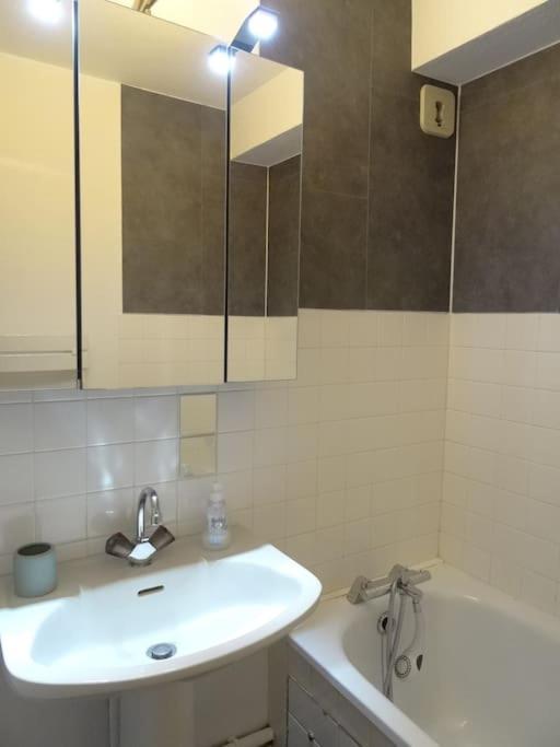 Appartement Au Coeur Du Village Avec Parking Prive ミジュー エクステリア 写真
